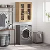 Image de vidaXL Armoire Murale, Placard Suspendu avec Rangement, Meuble Flottant de Salon Bureau Chambre, Moderne, Chêne Sonoma Bois d'Ingénierie