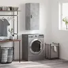 Image de vidaXL Armoire murale gris béton 34,5x34x90 cm828832