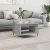 Image de vidaXL Table basse sonoma gris 60x50x40 cm bois d'ingénierie829250