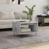 Image de vidaXL Table basse gris béton 60x50x40 cm bois d'ingénierie829256