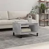 Image de vidaXL Table basse gris béton 60x50x40 cm bois d'ingénierie829264