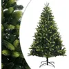 Image de vidaXL Sapin de Noël artificiel à charnières avec support 210 cm 356763