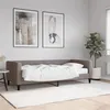 Image de vidaXL Slaapbank met matras 90x200 cm stof taupe3196563