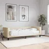 Image de vidaXL Slaapbank met matras 90x200 cm stof cràmekleurig3196564