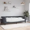 Image de vidaXL Lit de Jour avec Matelas, Canapé-lit, Lit d'Invité, Meuble de Chambre à Coucher Salle de Séjour, Moderne, Gris Foncé 3196675
