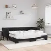 Image de Lit gigogne vidaxl 223 x 100 x 68 cm en velours de couleur