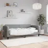 Image de vidaXL Slaapbank met matras 80x200 cm stof lichtgrijs3196793
