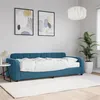 Image de vidaXL Slaapbank met matras 80x200 cm fluweel blauw3196897
