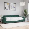 Image de vidaXL Slaapbank met matras 90x200 cm fluweel donkergroen3196907