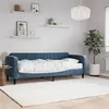 Image de vidaXL Slaapbank met matras 80x200 cm fluweel blauw3197031