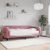 Image de vidaXL Slaapbank met matras 100x200 cm fluweel roze3197049
