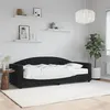 Image de vidaXL Slaapbank met matras 80x200 cm fluweel zwart3197274