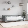 Image de vidaXL Slaapbank met matras 90x200 cm stof lichtgrijs3197408