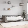 Image de vidaXL Slaapbank met matras 90x200 cm stof taupe3197411