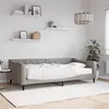 Image de vidaXL Slaapbank met matras 100x200 cm stof taupe3197416