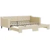 Image de Matelas mousse 90x200 cm vidaxl soutien moelleux épaisseur 26.5 cm