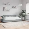 Image de vidaXL Slaapbank met matras 90x190 cm stof lichtgrijs3197626