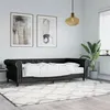 Image de vidaXL Slaapbank met matras 90x200 cm kunstleer zwart3197719
