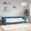 Image de vidaXL Slaapbank met matras 80x200 cm fluweel blauw3197739
