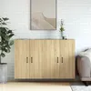 Image de vidaXL Armoires murales 2 pcs chêne sonoma bois d'ingénierie3197883