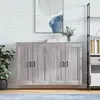 Image de vidaXL Armoires murales 2 pcs sonoma gris bois d'ingénierie