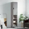 Image de Buffet haut Sonoma gris 34,5x34x180 cm Bois d ingénierie