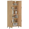 Image de Buffet haut Chêne sonoma 69,5x34x180 cm Bois d'ingénierie