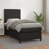 Image de vidaXL Boxspring met matras kunstleer zwart 90x200 cm3142701