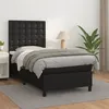 Image de vidaXL Boxspring met matras kunstleer zwart 90x200 cm3142821