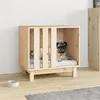 Image de vidaXL Niche pour chien 60x45x57 cm Bois de pin massif 822476