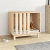 Image de vidaXL Niche pour chien 70x50x62 cm Bois de pin massif 822481
