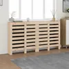 Image de 822611 vidaXL Cache-radiateur 210x21x85 cm Bois massif de pin
