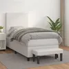 Image de vidaXL Boxspring met matras kunstleer wit 80x200 cm3137510