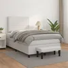 Image de vidaXL Boxspring met matras kunstleer wit 120x200 cm3137594