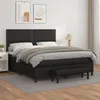 Image de vidaXL Boxspring met matras kunstleer zwart 180x200 cm3137617