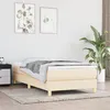 Image de vidaXL Boxspring met matras stof cràmekleurig 90x190 cm3144140