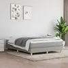 Image de vidaXL Boxspring met matras stof lichtgrijs 140x190 cm3144167