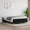Image de vidaXL Boxspring met matras stof zwart 140x200 cm3144177