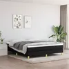 Image de vidaXL Boxspring met matras stof zwart 180x200 cm3144193