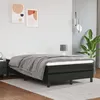 Image de vidaXL Boxspring met matras kunstleer zwart 120x200 cm3144249
