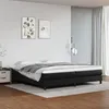 Image de vidaXL Boxspring met matras kunstleer zwart 200x200 cm3144279