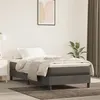 Image de vidaXL Boxspring met matras fluweel donkergrijs 90x190 cm3144304