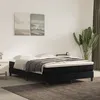 Image de vidaXL Boxspring met matras fluweel zwart 140x190 cm3144329