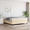 Image de vidaXL Boxspring met matras stof cràmekleurig 160x200 cm3144436