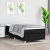Image de vidaXL Boxspring met matras stof zwart 90x190 cm3144484