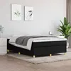 Image de vidaXL Boxspring met matras stof zwart 140x200 cm3144524