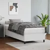 Image de vidaXL Boxspring met matras kunstleer wit 90x190 cm3144579