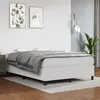 Image de vidaXL Boxspring met matras kunstleer wit 140x190 cm3144603
