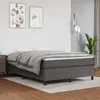 Image de vidaXL Boxspring met matras kunstleer grijs 140x200 cm3144612