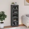 Image de vidaXL Bibliothèque Gris 50x35x154 cm Bois de pin massif821716